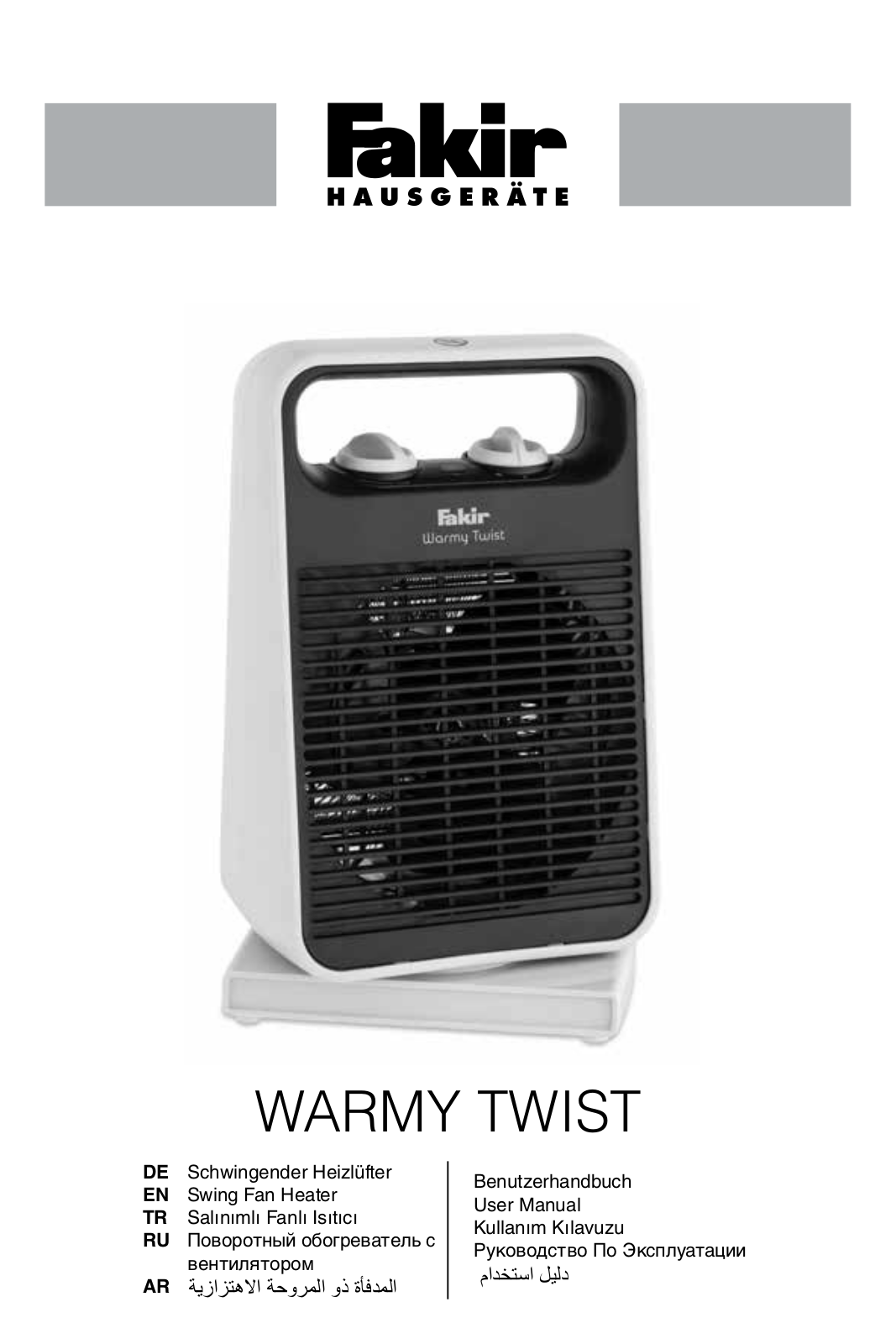 Fakir WARMY TWIST User Manual