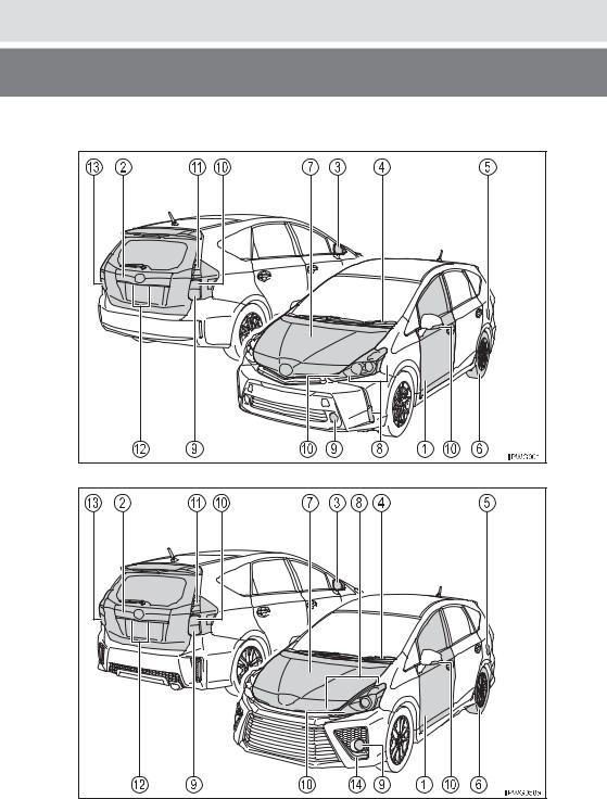 Toyota Prius Alpha 2016 Owner's Manual