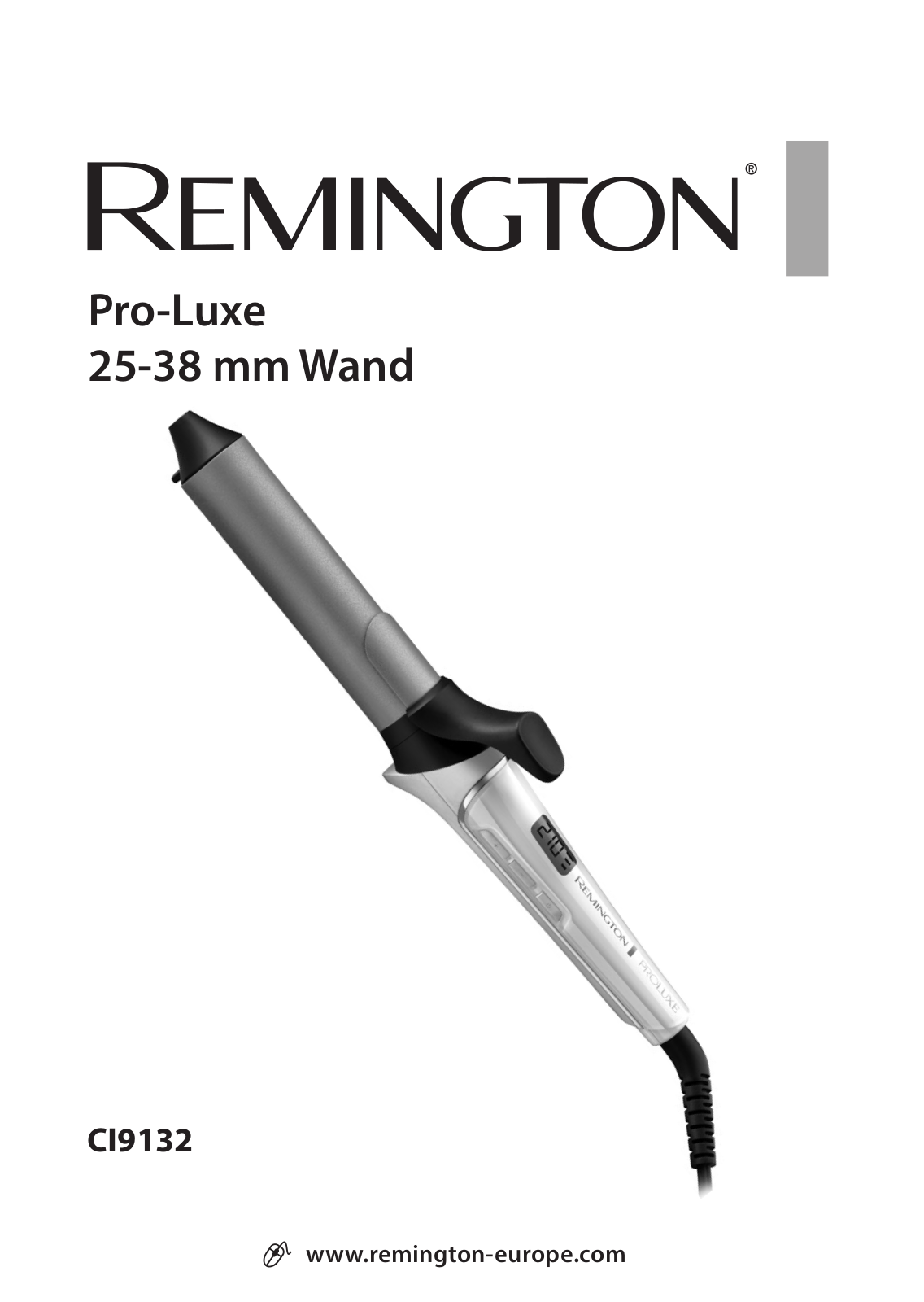 REMINGTON CI9132 PROLuxe User guide - ManualMachine.com