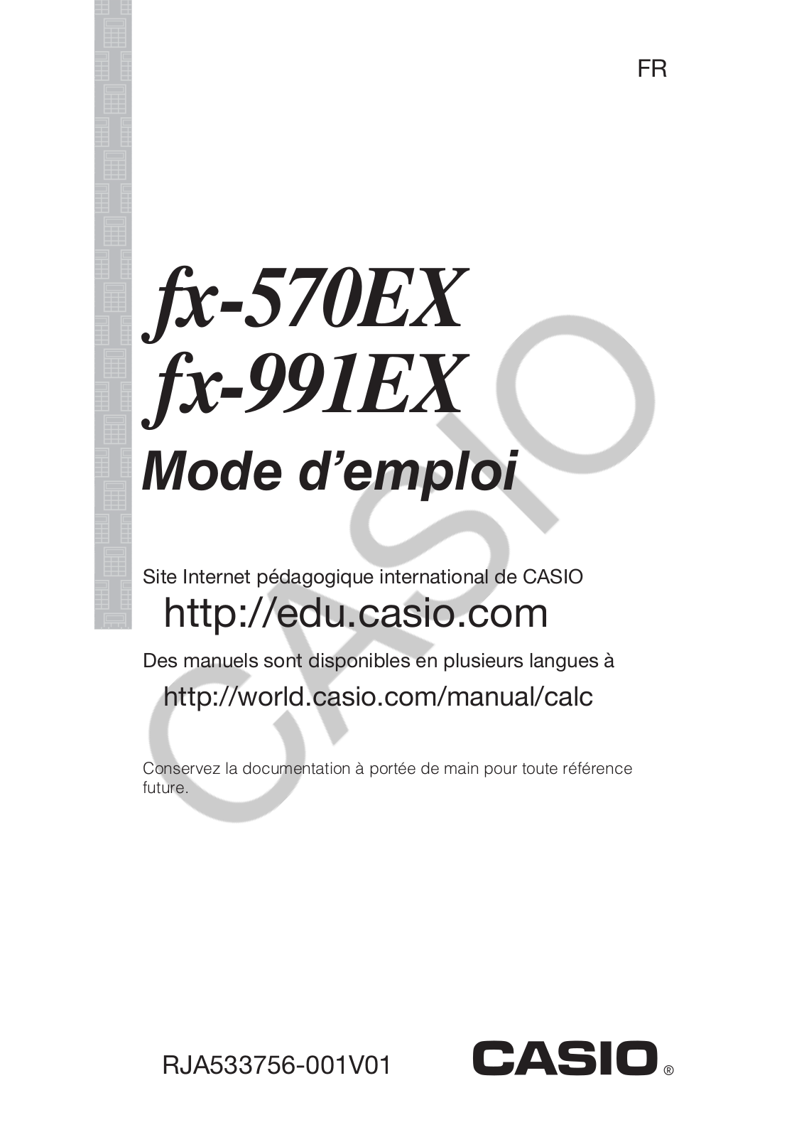 Casio fx-991EX User Manual