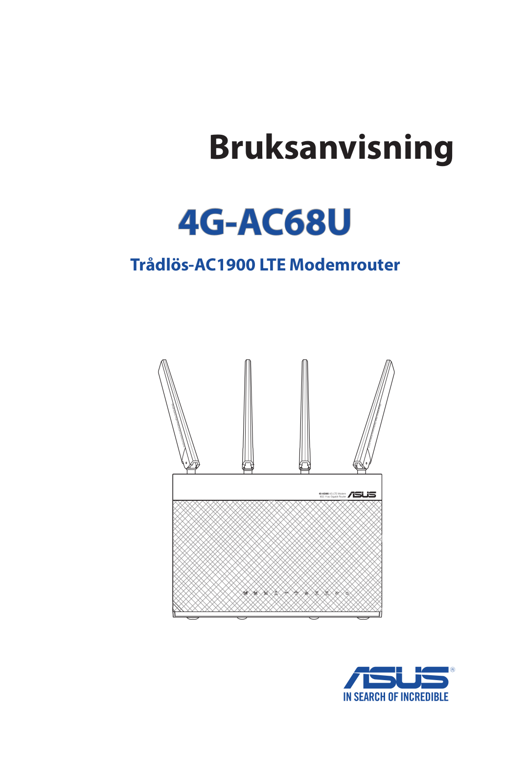 Asus 4G-AC68U User's Manual