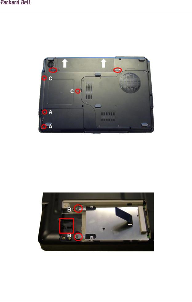 Packard Bell EASYNOTE SW Disassembly Manual
