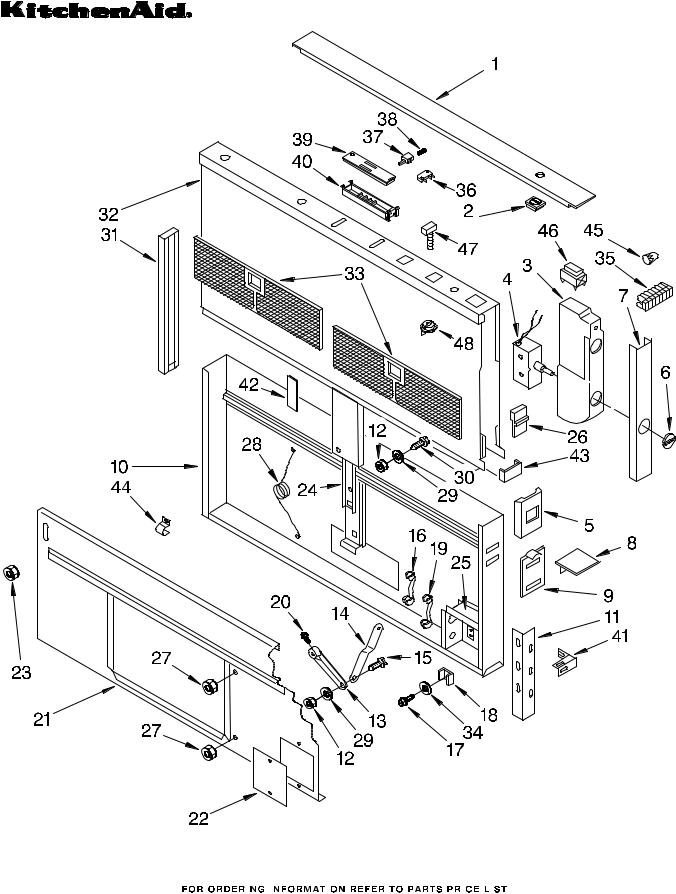 KitchenAid KIRD862XSS1 Parts List