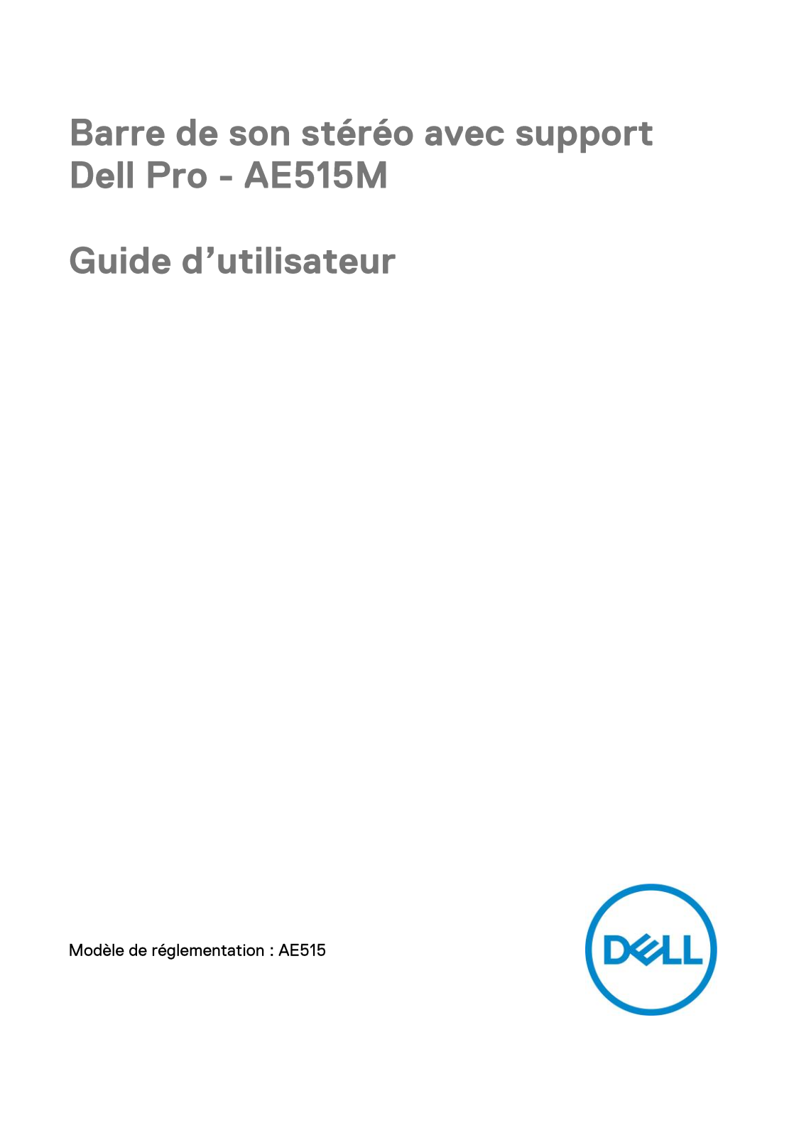 Dell AE515M User Manual