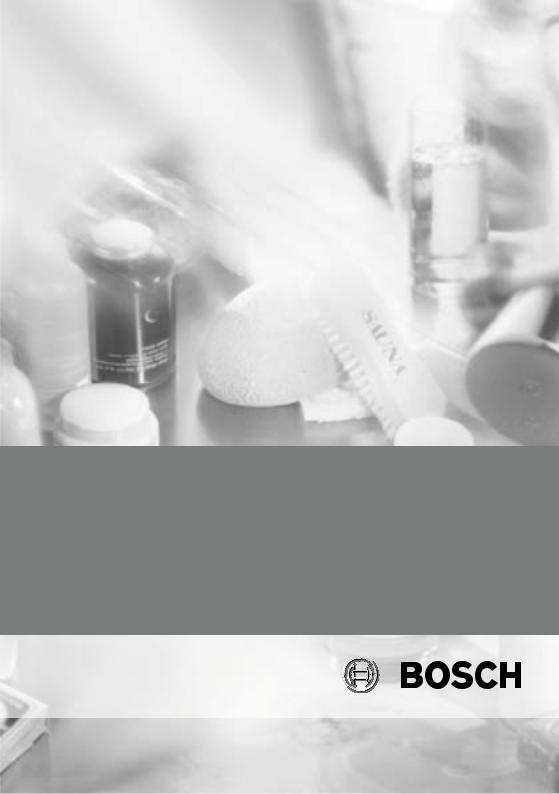 Bosch PHA2660, PHA2661, PHA266COE Manual