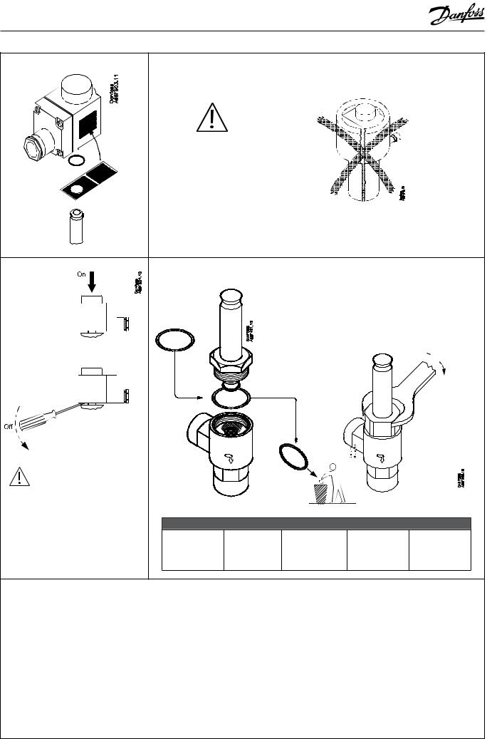 Danfoss AKV 10-n Installation guide