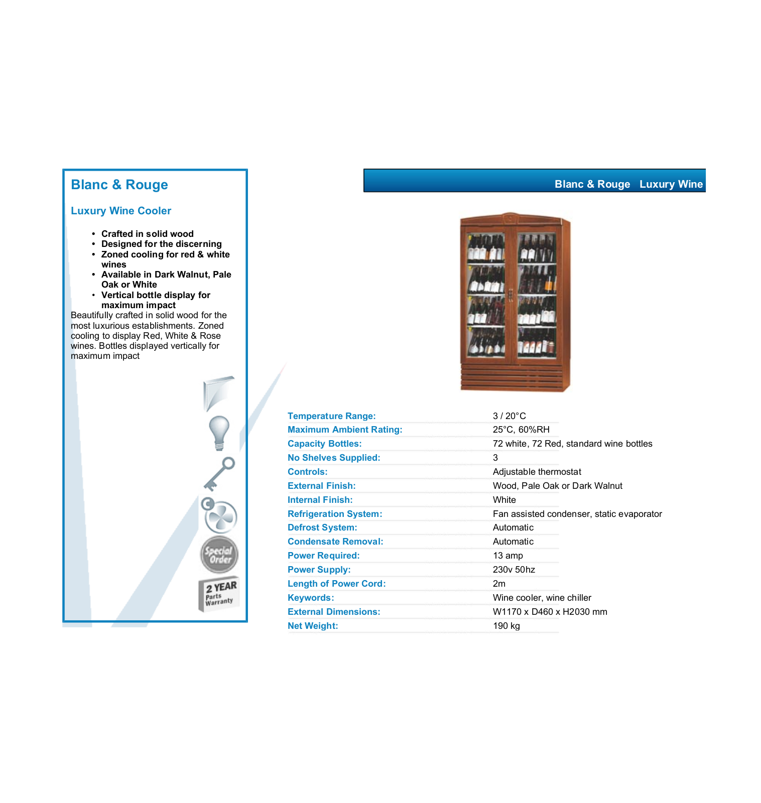 Valera BLANC ET ROUGE DATASHEET