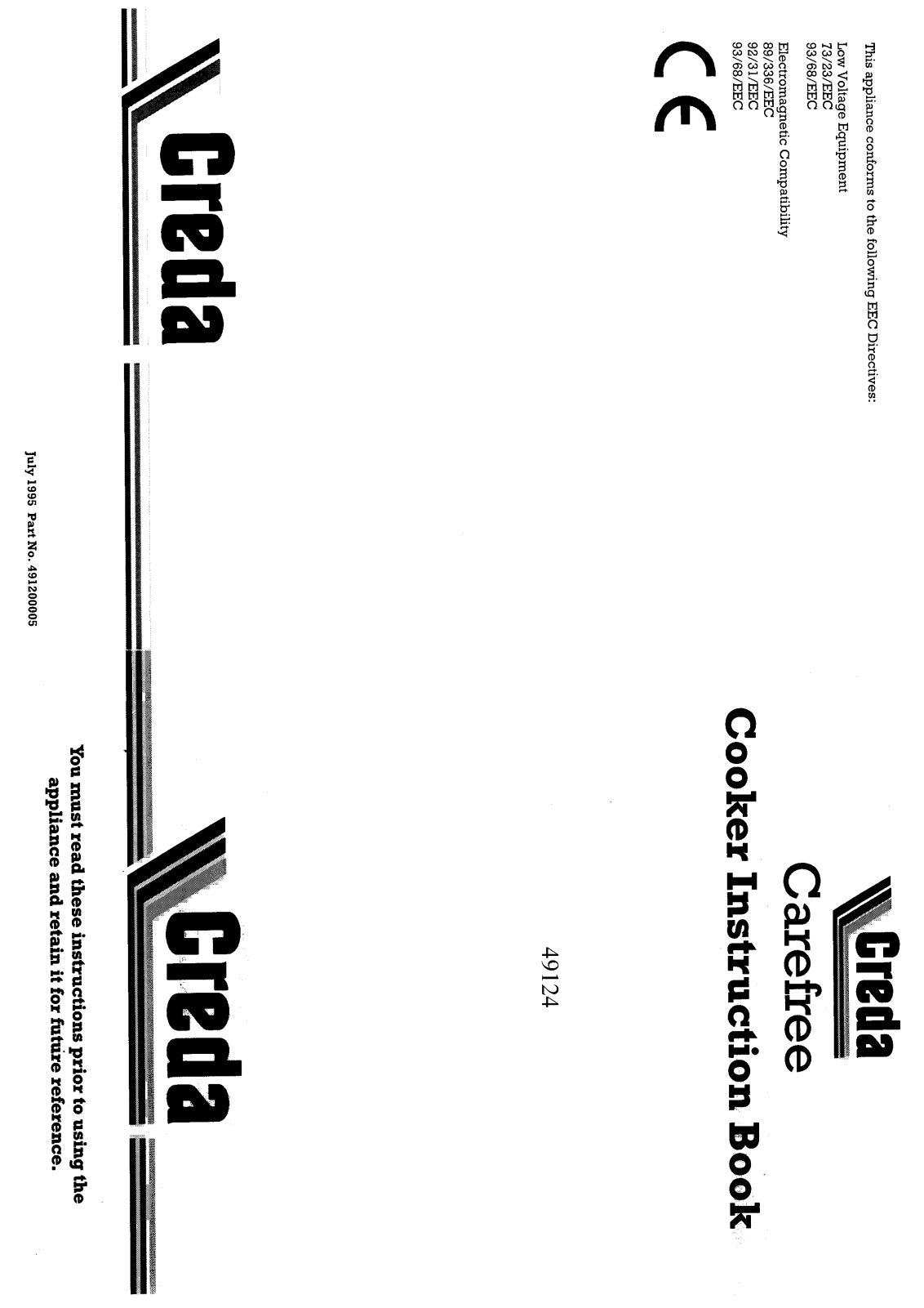 Creda HB49124 User Manual