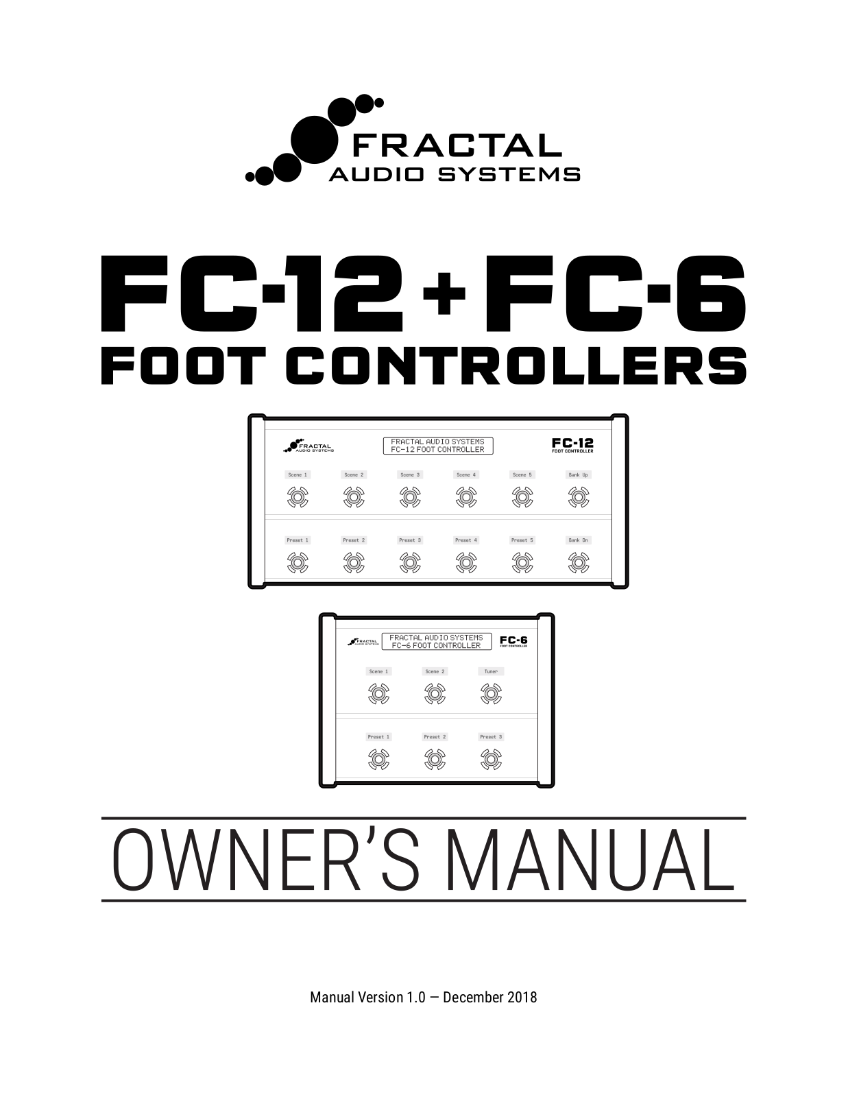 Fractal FC-12, FC-6 User Manual