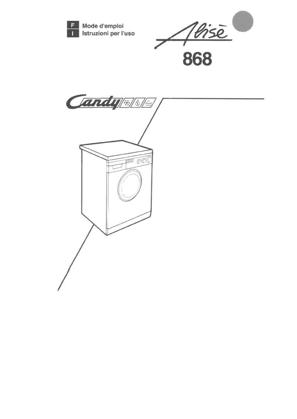 CANDY ALISE 868 User Manual