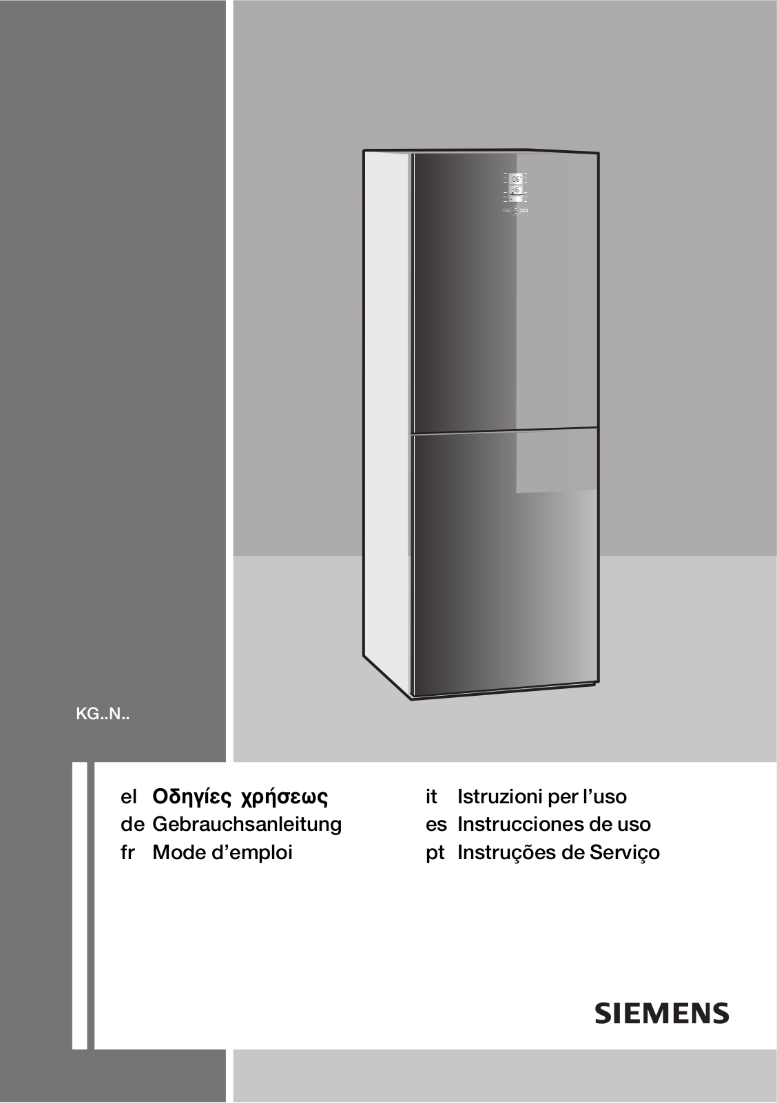 SIEMENS KG49NS20 User Manual