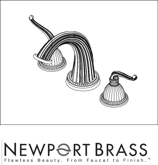 Newport Brass 1-506, 1-577, 876, 886, 896 Installation Manual
