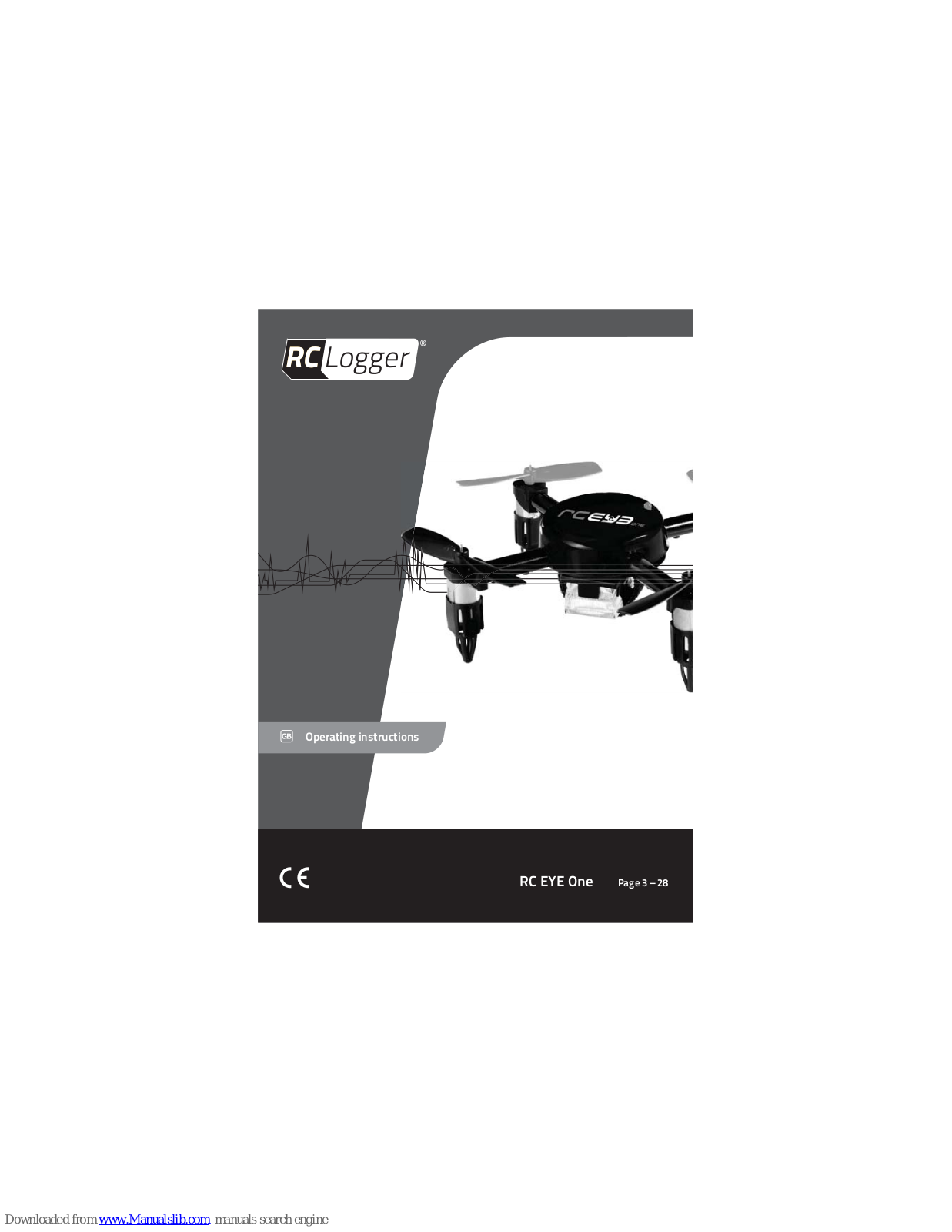 RC Logger RC EYE One Operating Instructions Manual