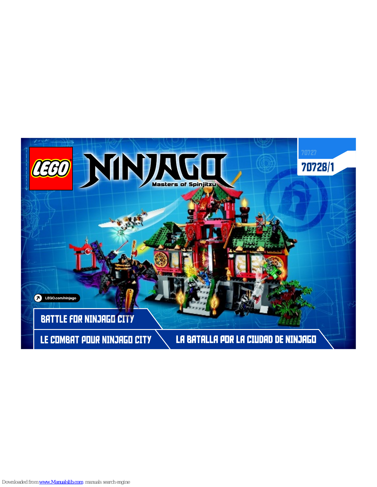 LEGO 70728/1 NINGAGQ Assembly Manual