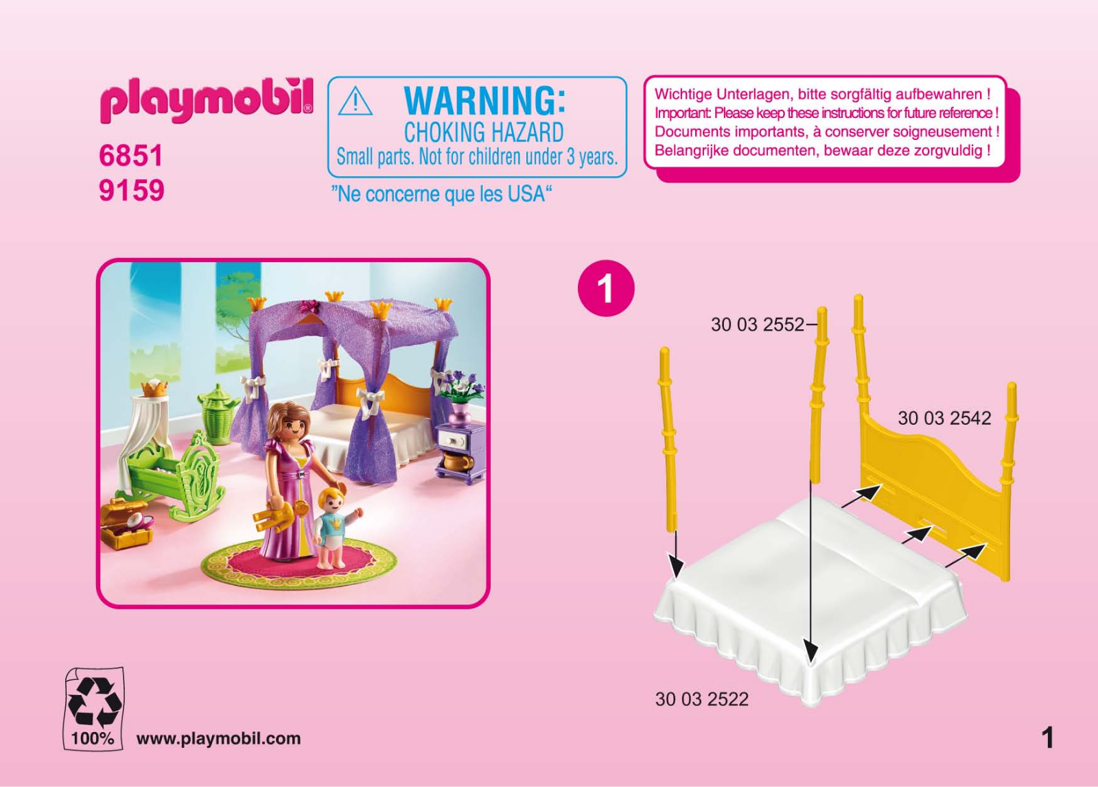 Playmobil 6851 Instructions