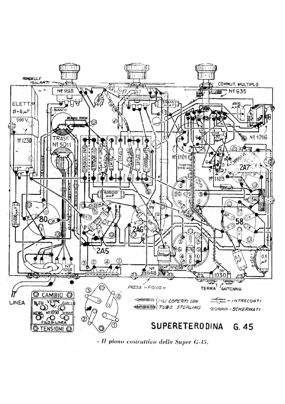 Geloso g45 schematic