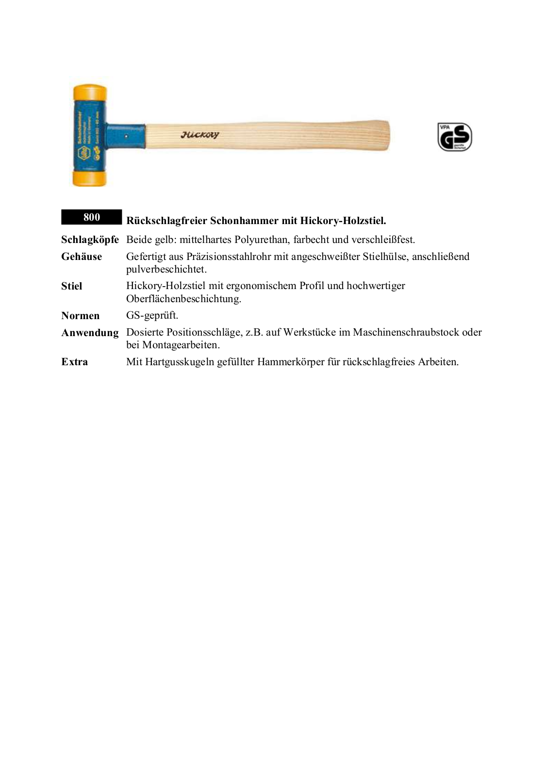 WIHA 800-25 Datasheet - ManualMachine.com