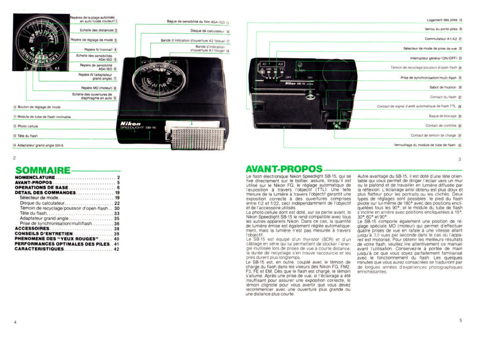 NIKON SB 15 User Manual