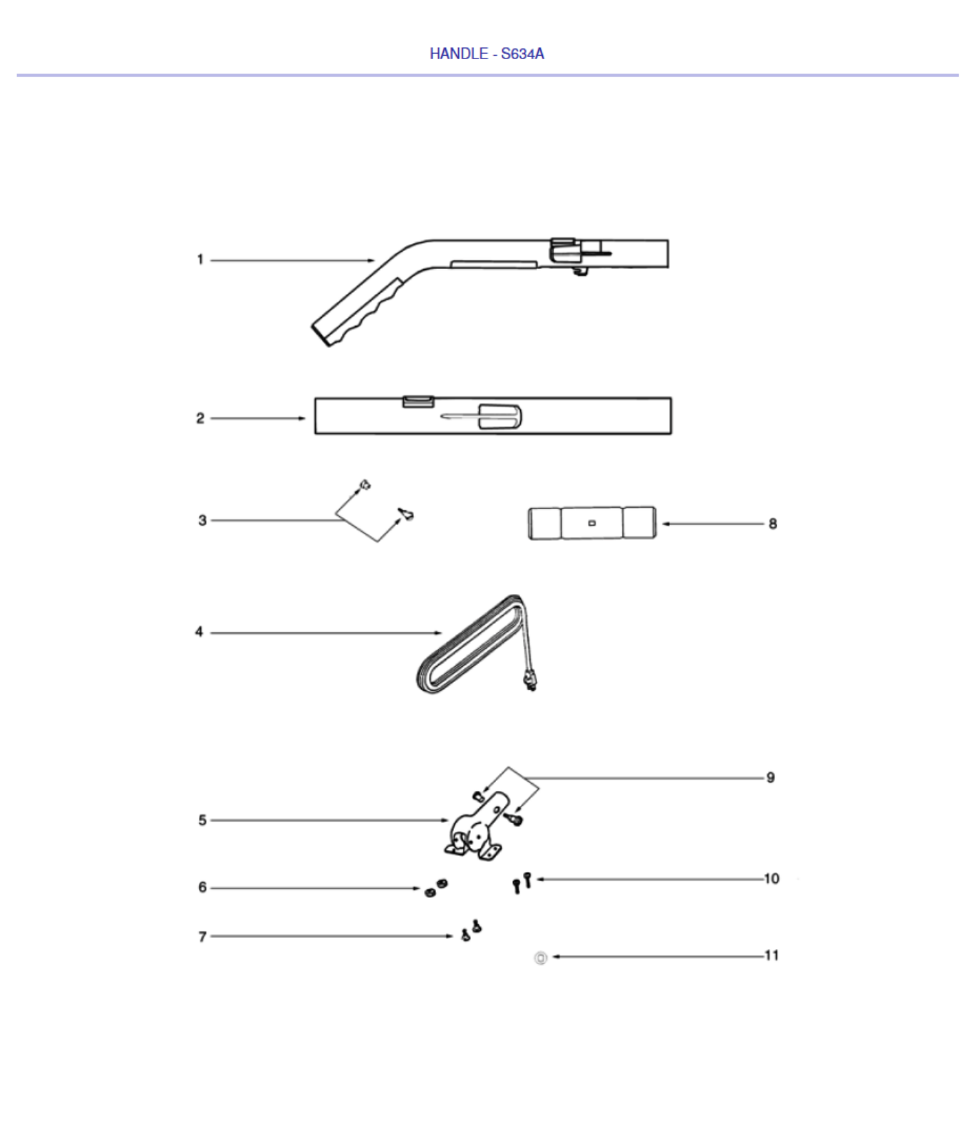 Sanitaire S634a Owner's Manual