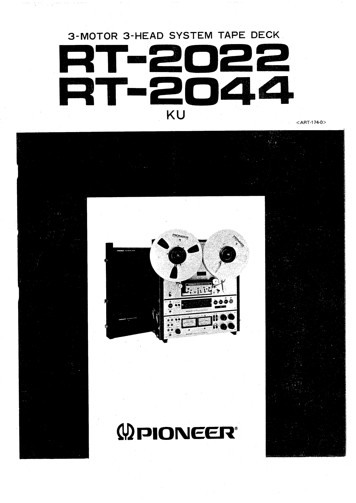 Pioneer RT-2022 Service manual