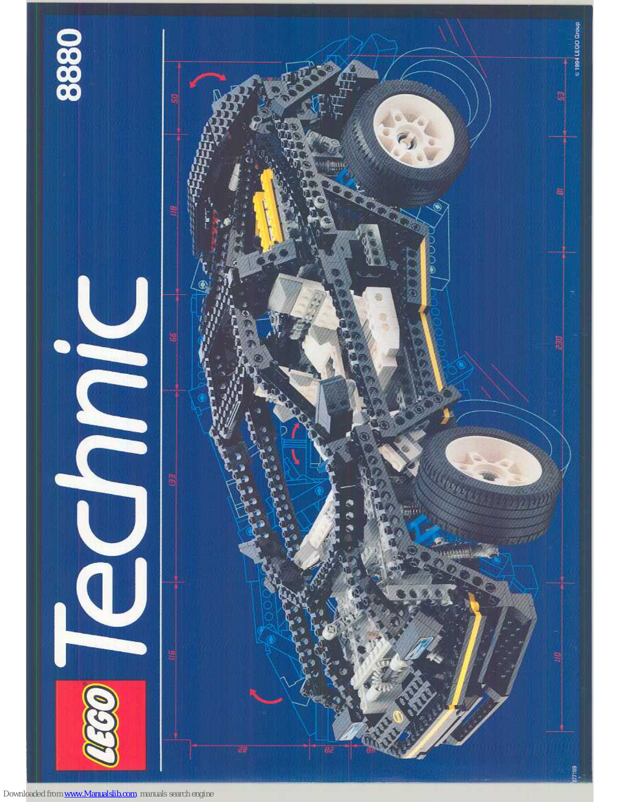 LEGO Technic 8880 Building Instructions