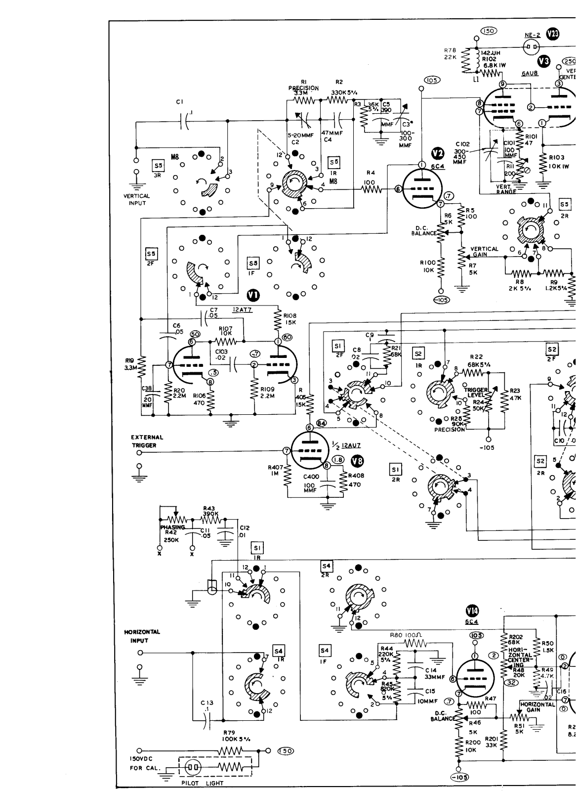 Heath Company OP-1 Schematic