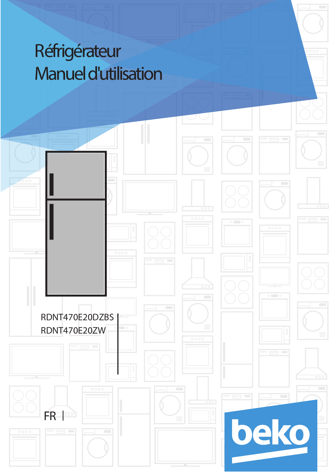 Beko RDNT470E20DZBS, RDNT470E20ZW User manual