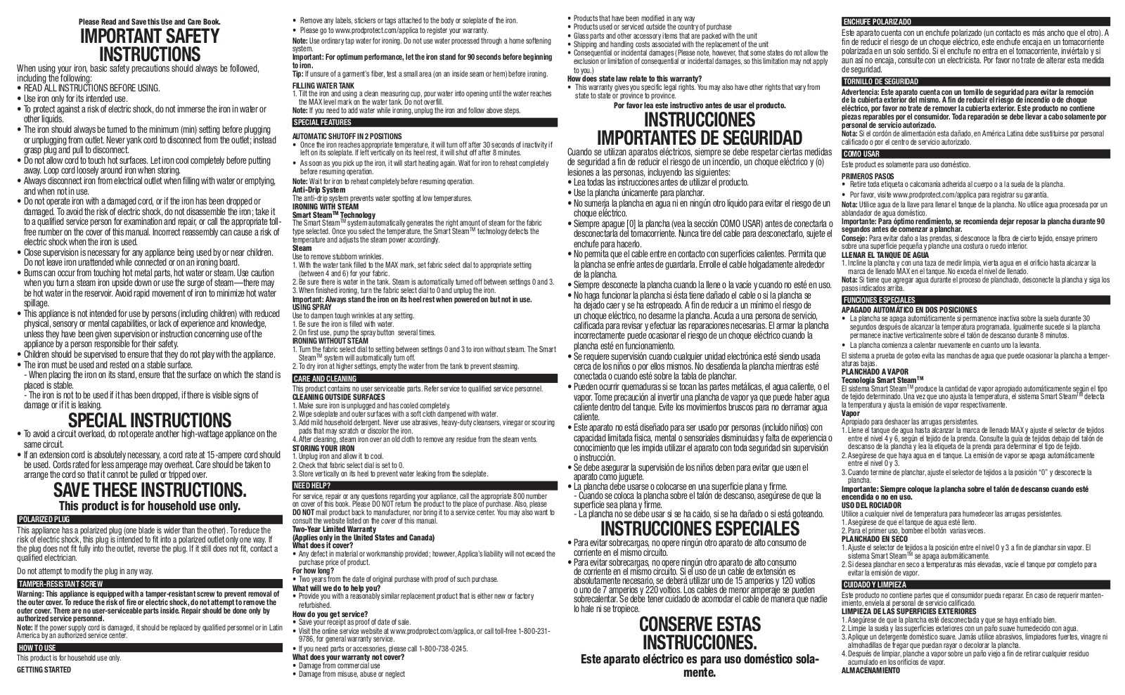 Black & Decker IR34V User Manual