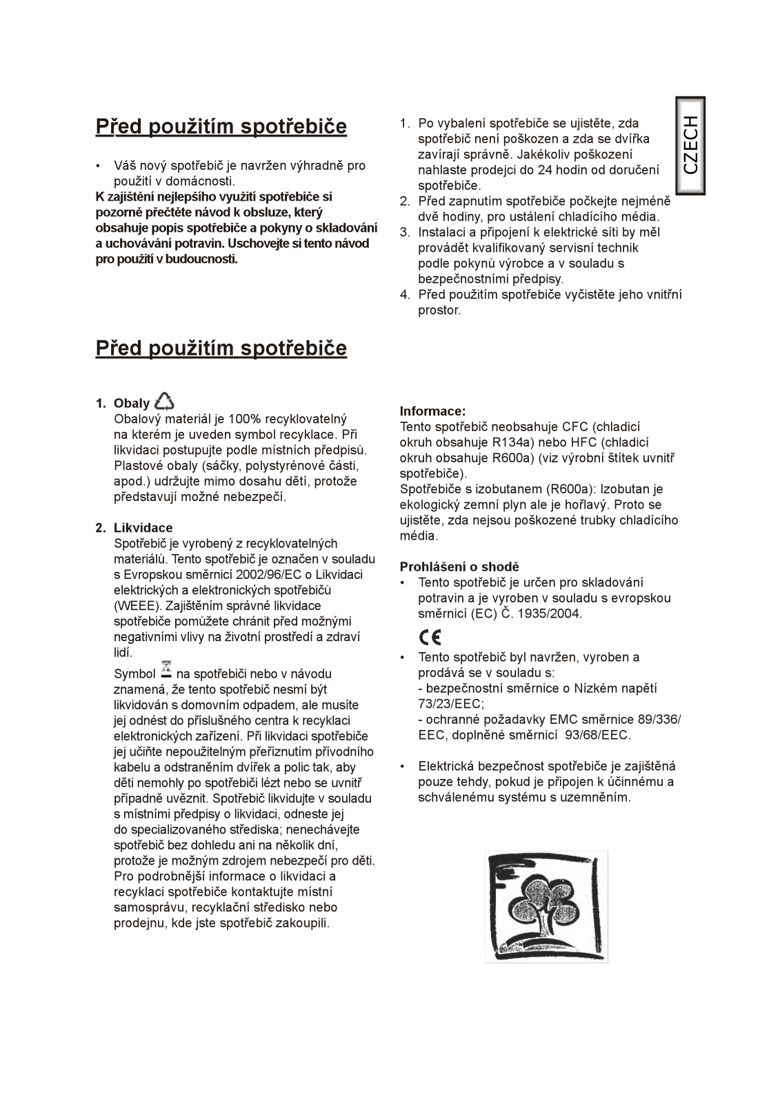 Candy CRCS 5154 X User Manual