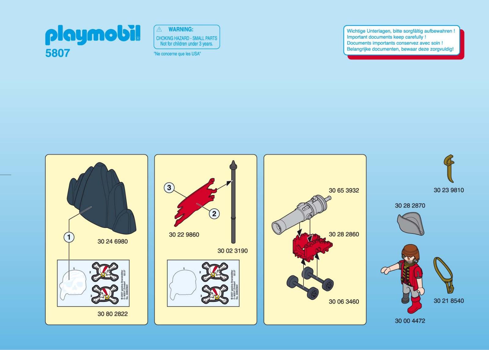 Playmobil 5807 Instructions