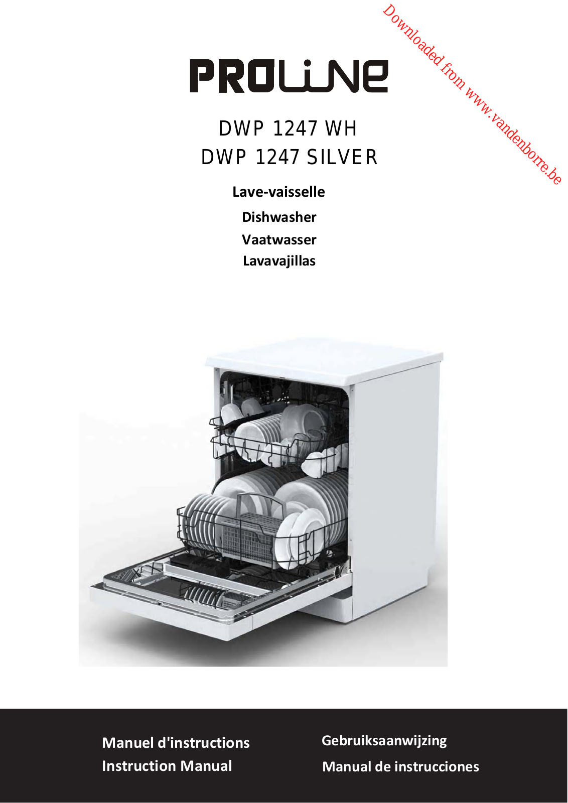 Proline DWP 1247 WH User Manual