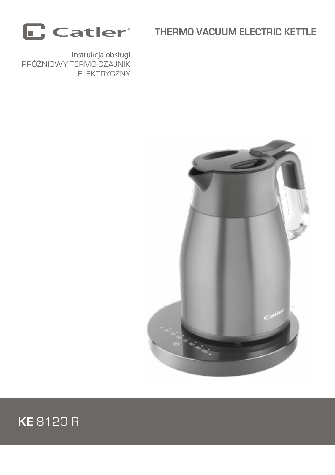CATLER KE 8120 User guide - ManualMachine.com