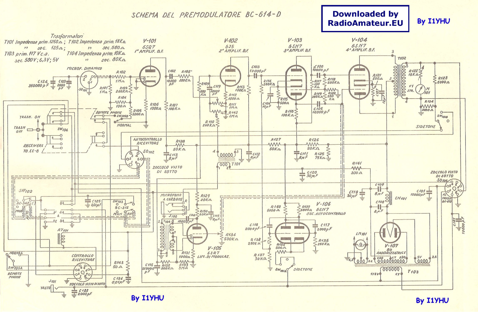 Pozosta BC-614-D Schematic