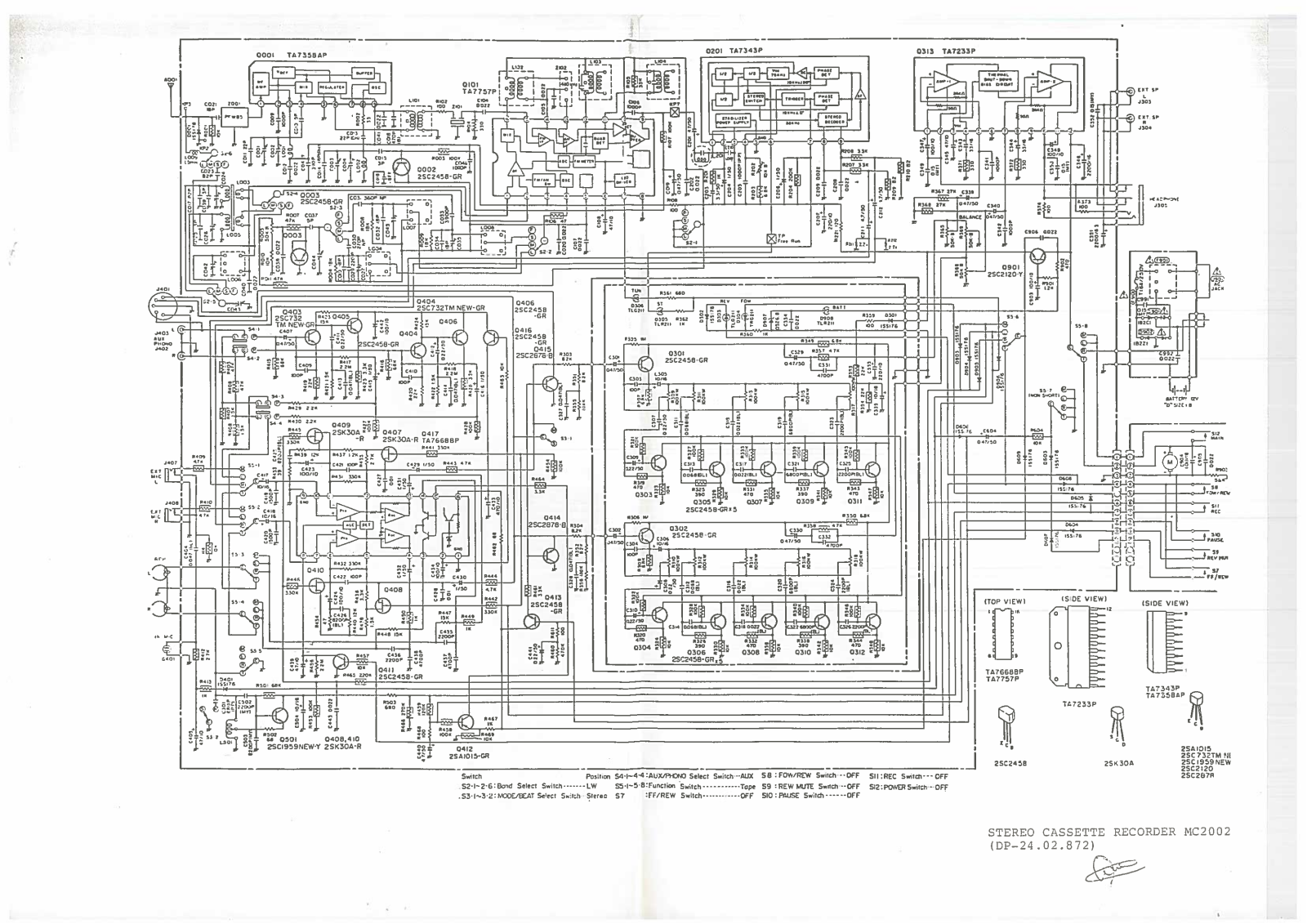 ITT MC2002 Schematic