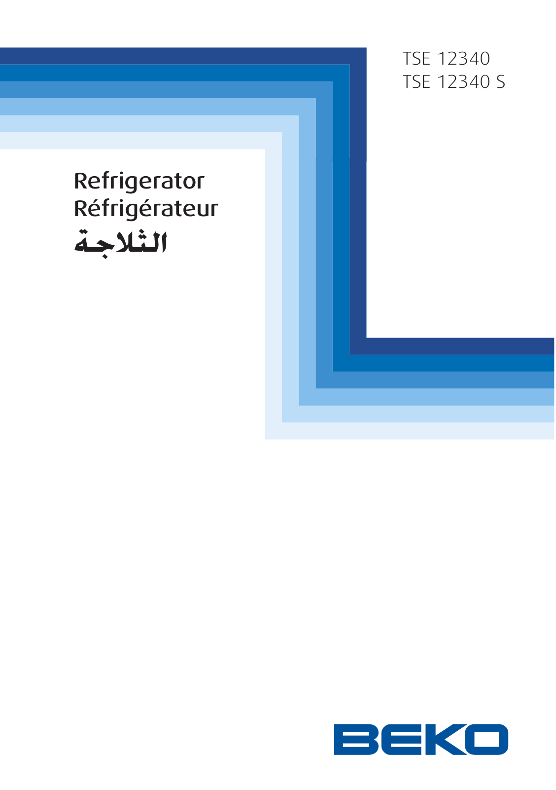 Beko TSE 12340, TSE 12340 S User manual