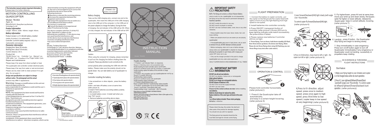 Techboy TB0010 User Manual