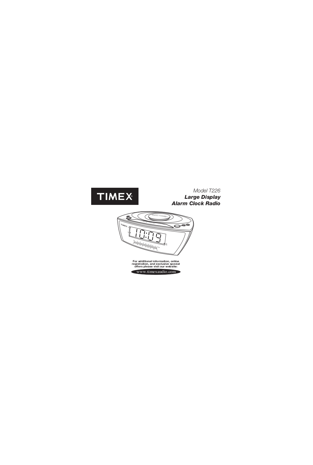 Timex T226 Owner Manual