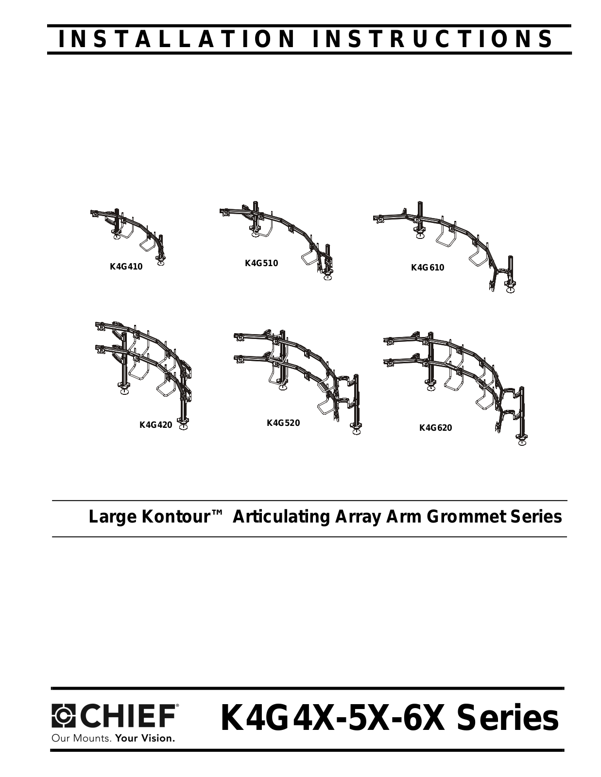 Chief K4G420B Users Guide - ManualMachine.com