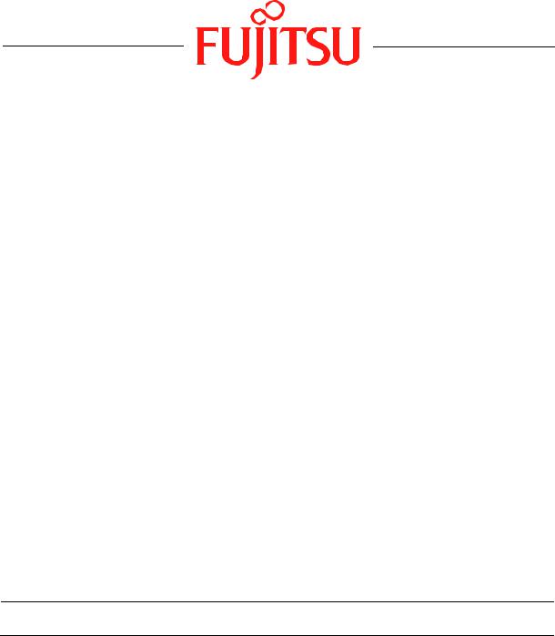 Fujitsu LifeBook A3110, LifeBook A3120 BIOS Guide