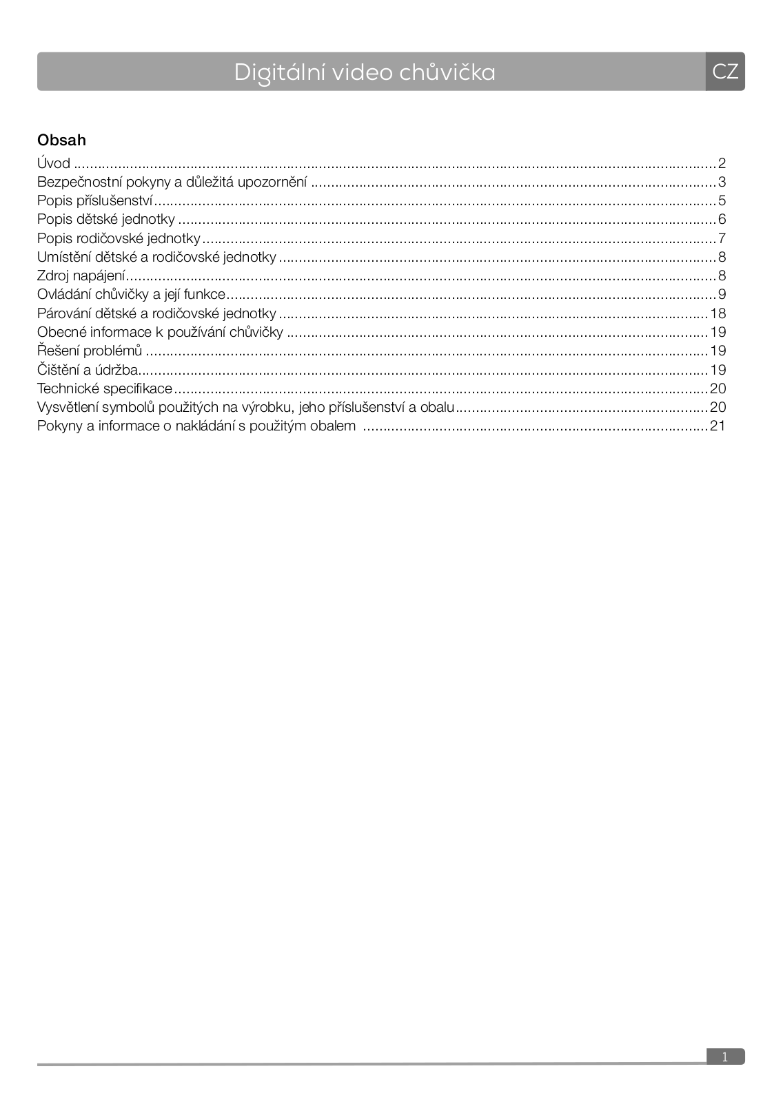 BAYBY BBM 7020 User Manual