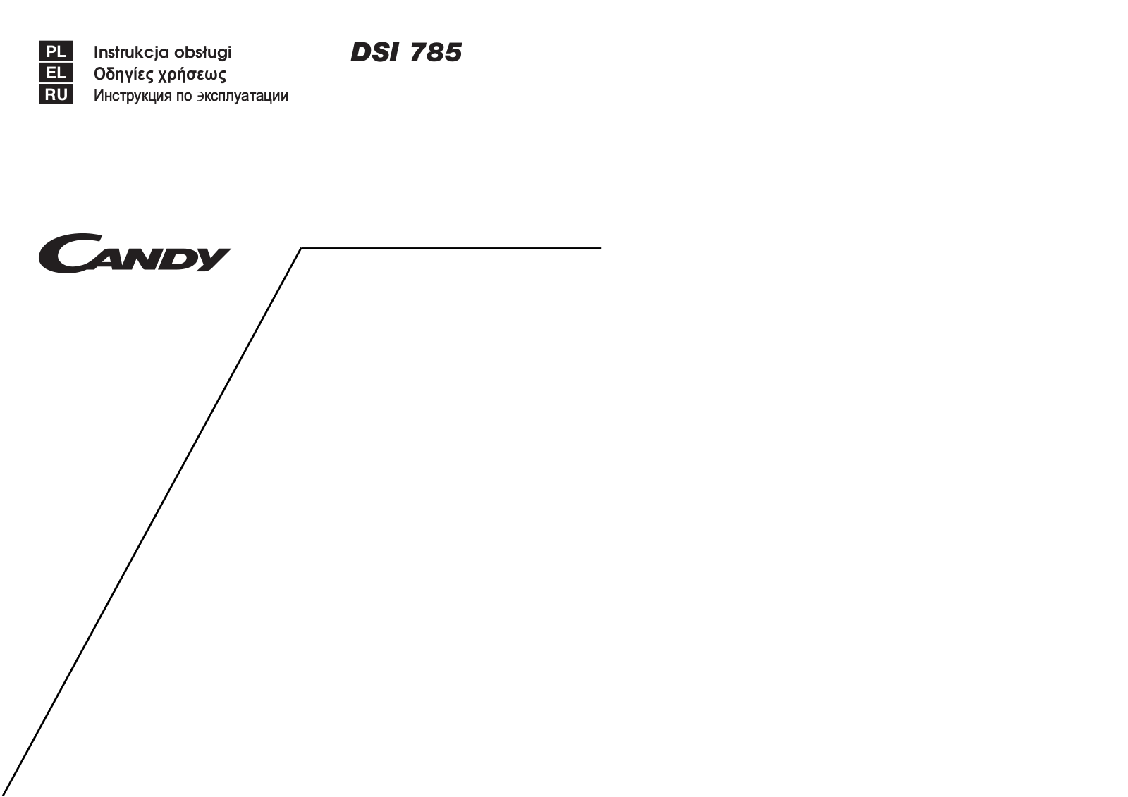 Candy LS DSI 785 N User Manual