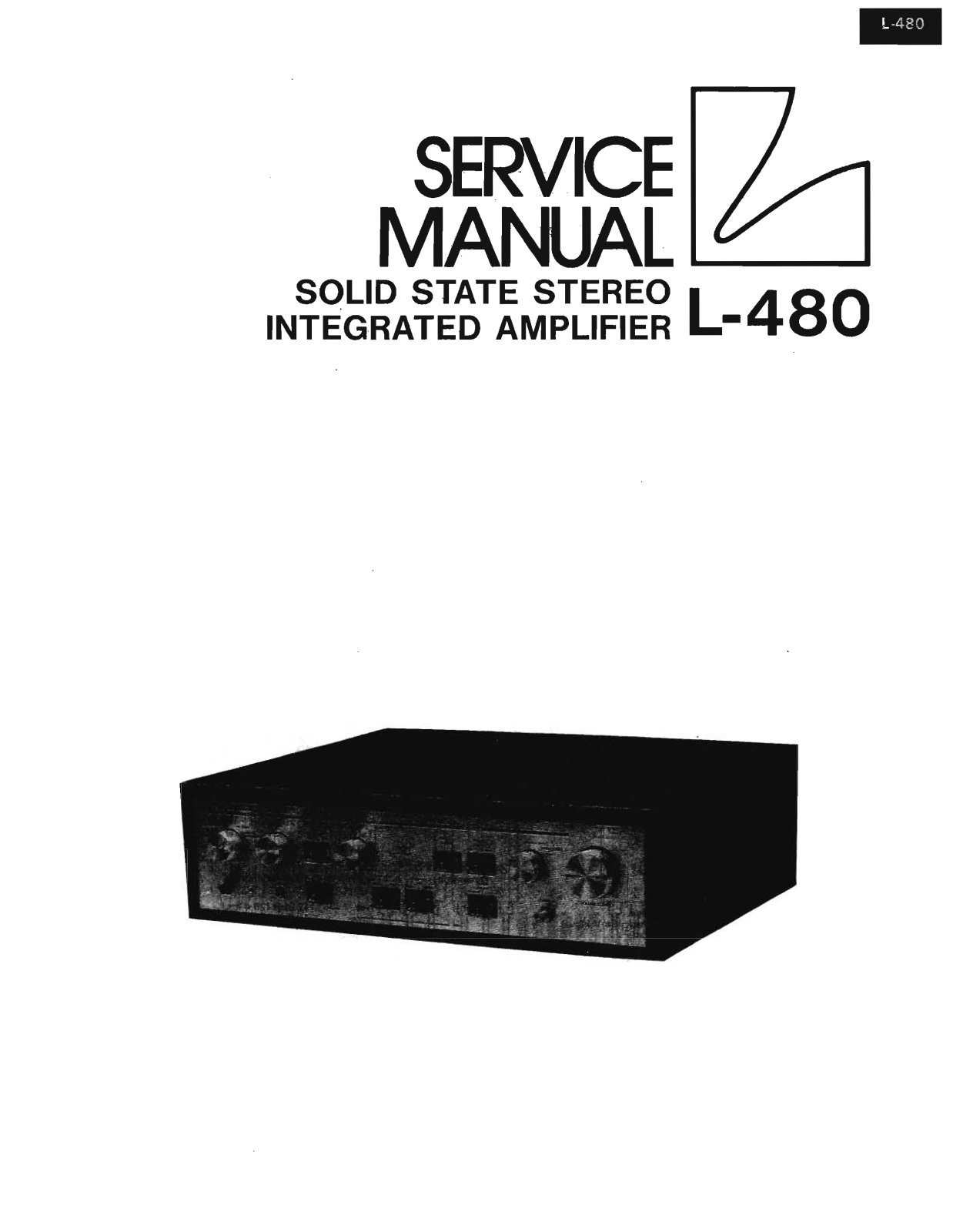 Luxman L-480 Service Manual