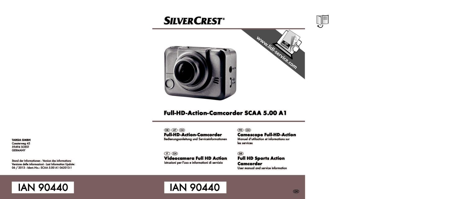 Silvercrest SCAA 5.00 A1 User Manual