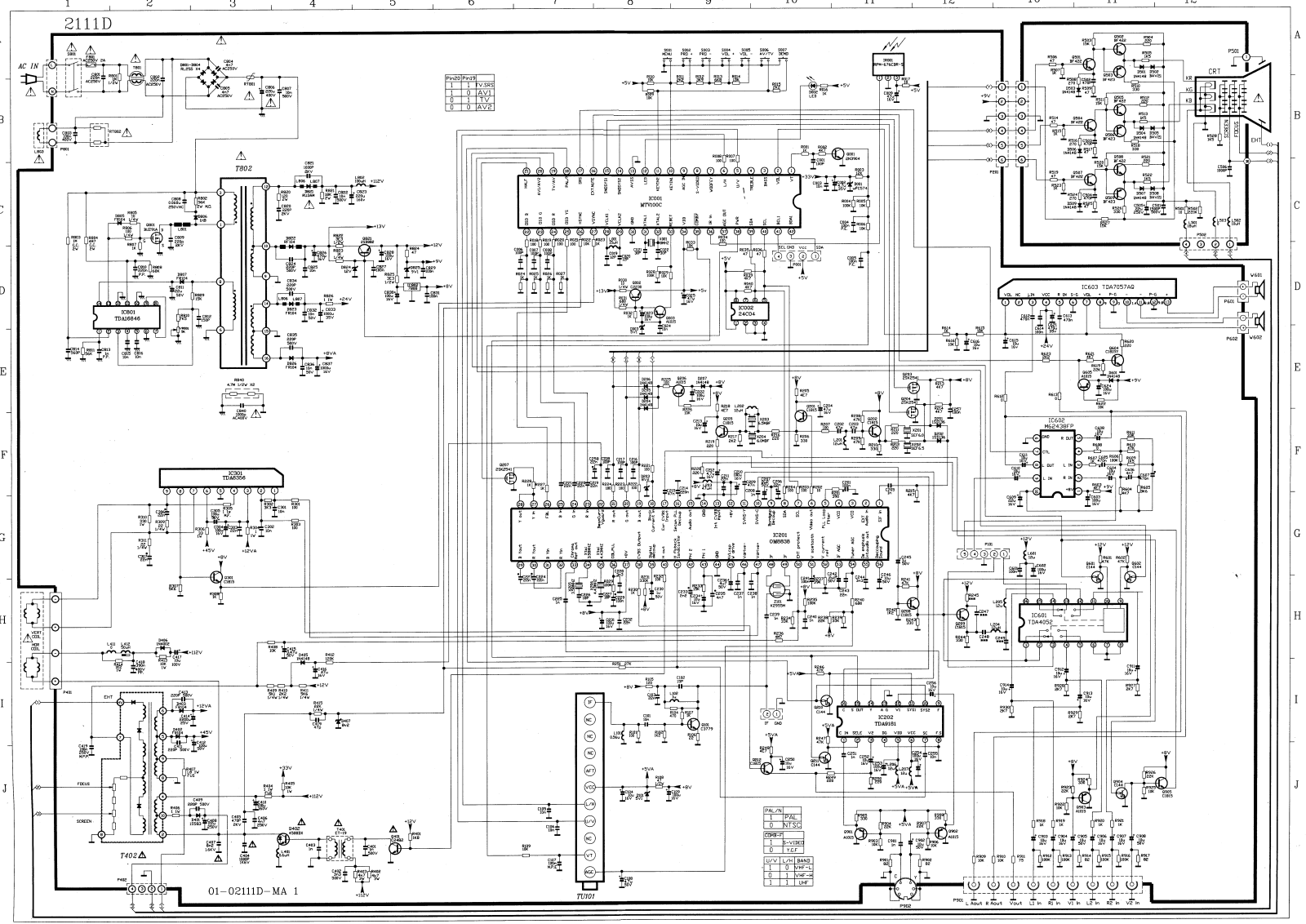 TCL 2111D Service Manual