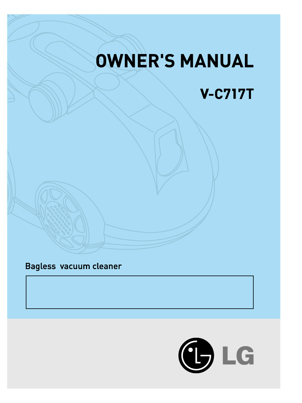 LG V-C717TBL, V-C717TSL Manual