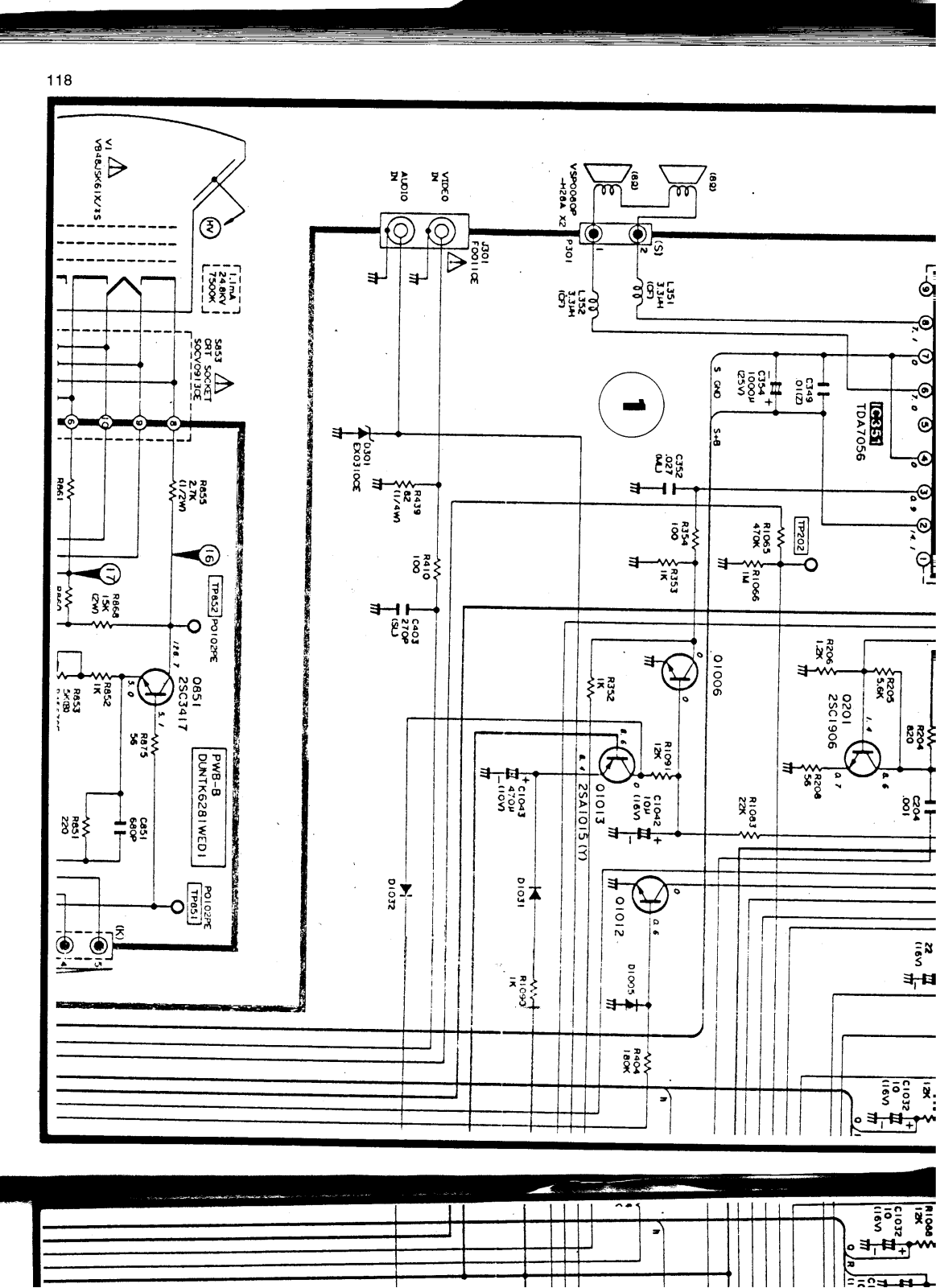 SHARP c 2093y Diagram