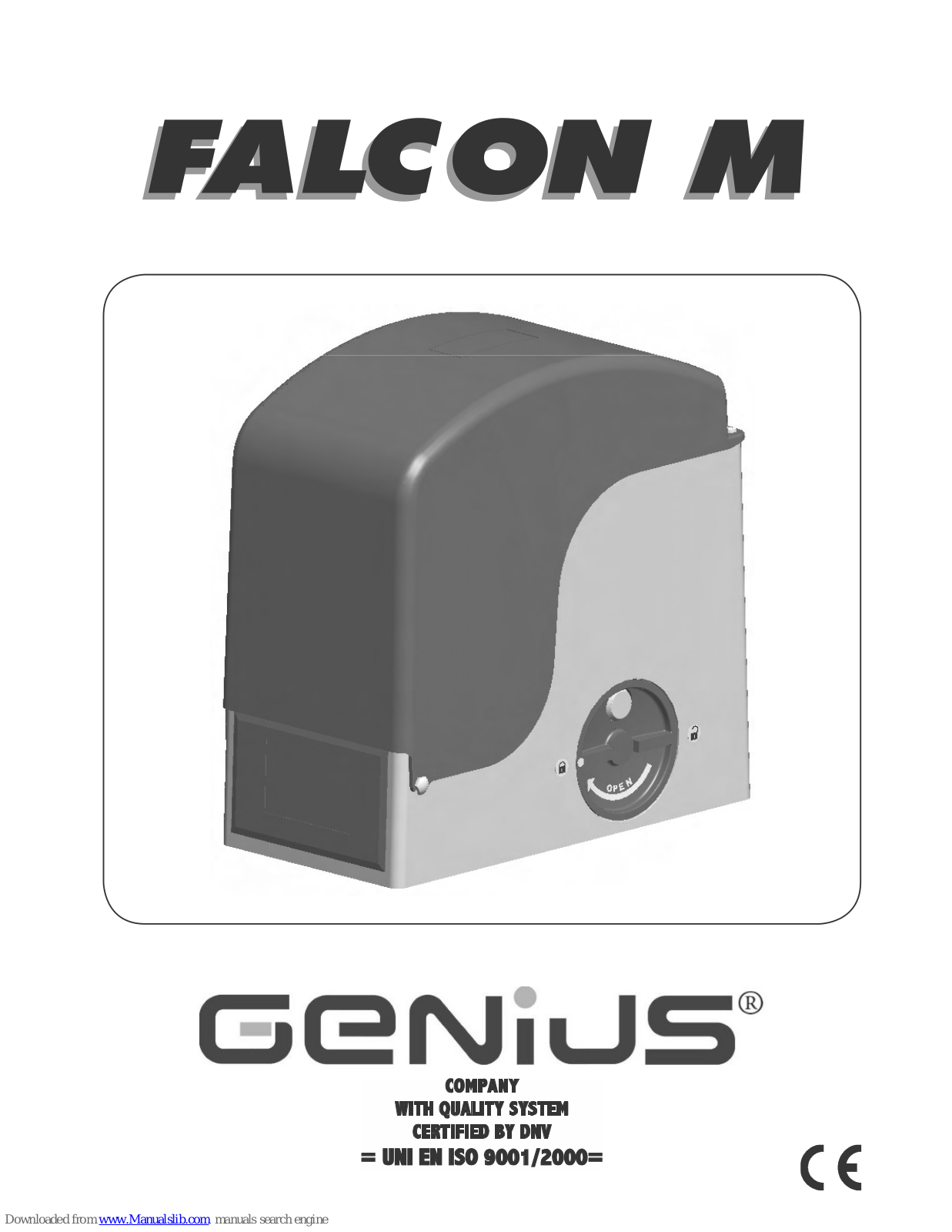 Genius FALCON 14 M, FALCON 15 MC, FALCON 20 M 3Ph, FALCON 14 MC, FALCON 20 MC User Manual