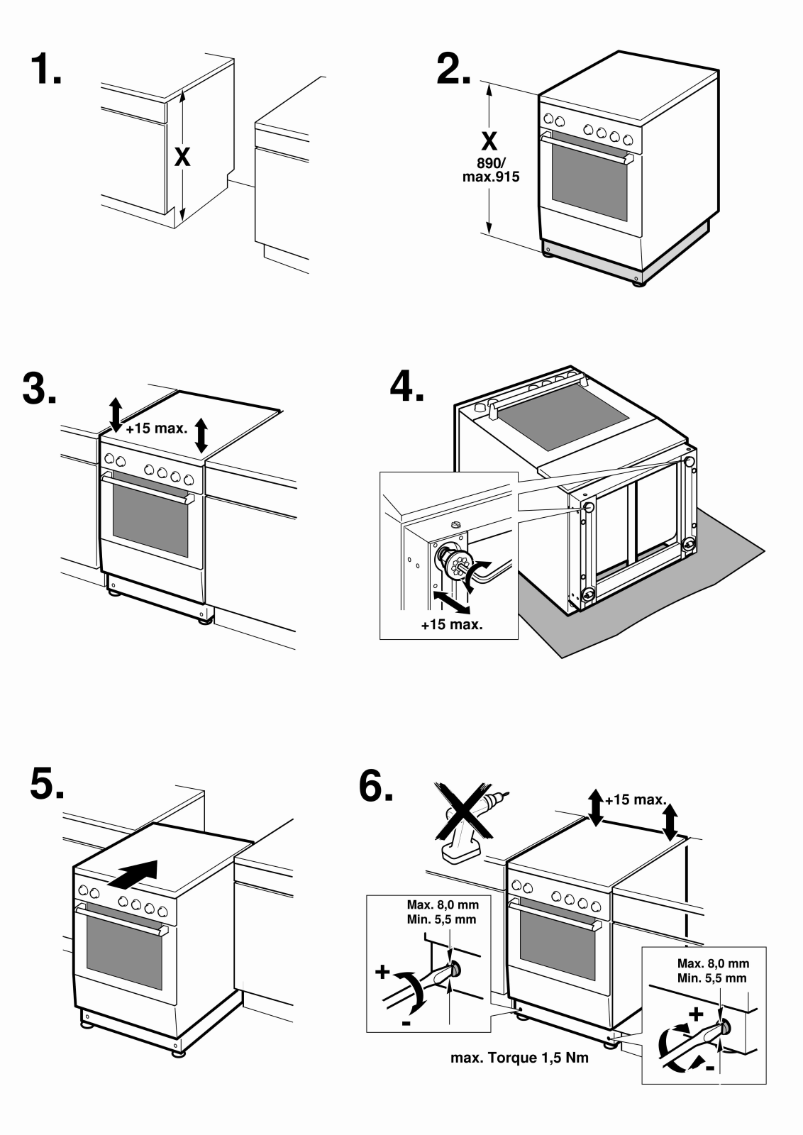 Bosch HKN31A020U, HKA090220W, HKS59G220W, HLN39A060U, HLS79W350U Instruction manual