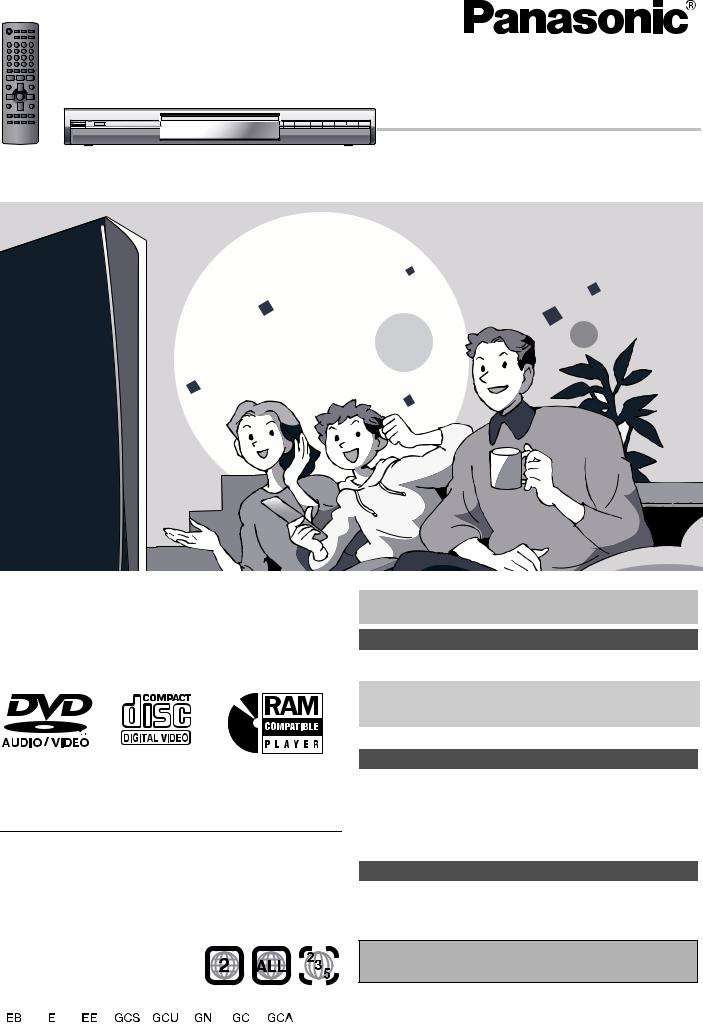 Panasonic DVD-S47E-S User Manual