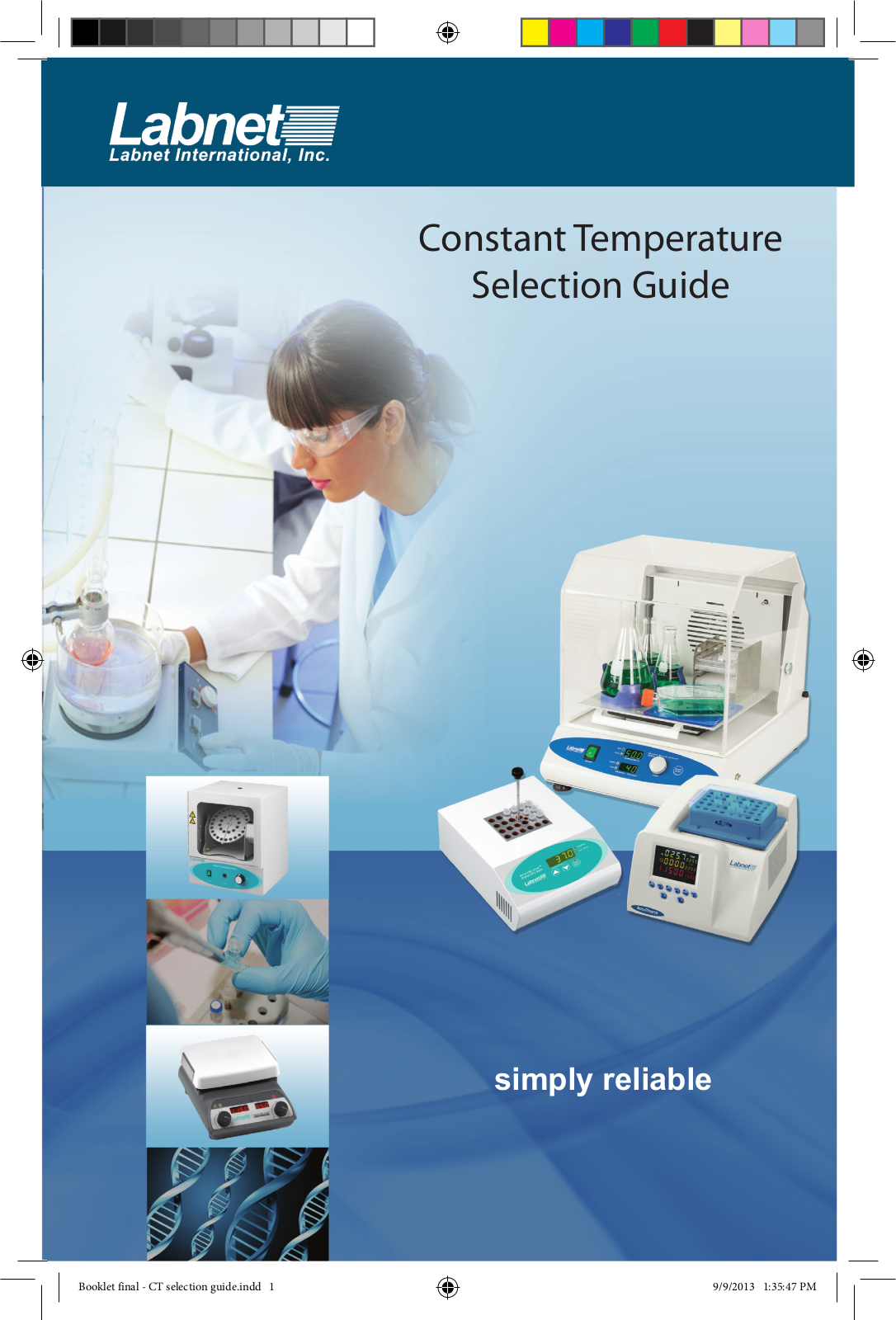 Labnet Constant Temperature Selection User Manual